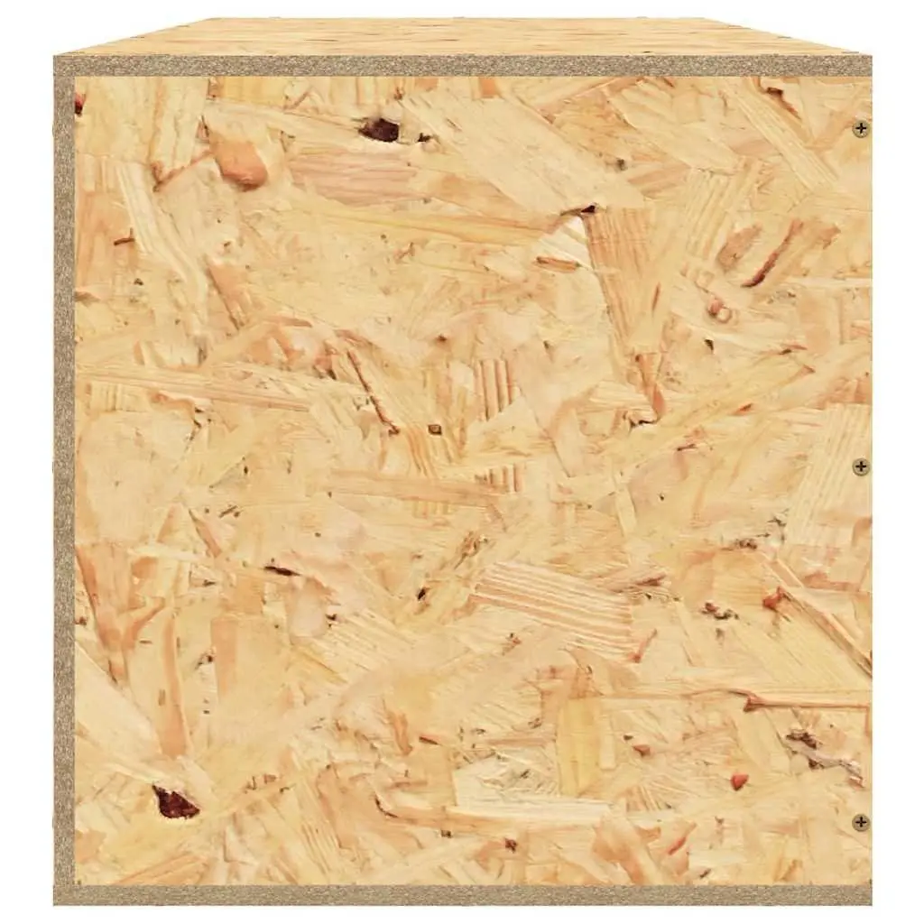 Small Animal Terrarium Glass Front Engineered Wood 144 x 46 x 48 cm Multicolour