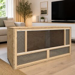 Premium Small Animal Terrarium Reptile Habitat - 80x40x40cm
