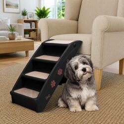Durable Folding Pet Stairs for Cats and Dogs