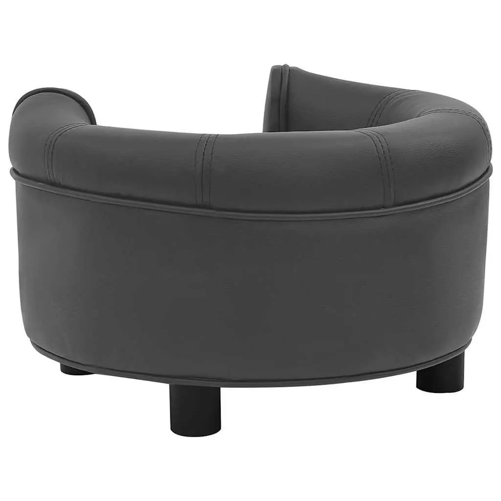 Dog Sofa Pet Bed for Small Animals in Grey