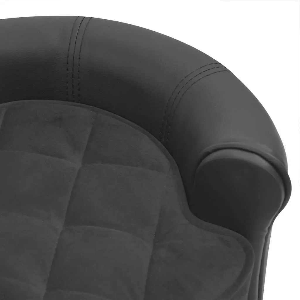Dog Sofa Pet Bed for Small Animals in Grey