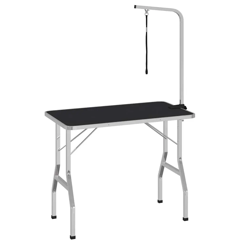 Adjustable Dog Grooming Table with Stainless Steel Arm