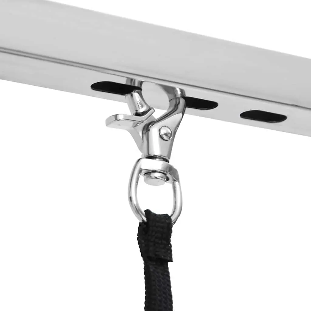 Adjustable Dog Grooming Table with Stainless Steel Arm