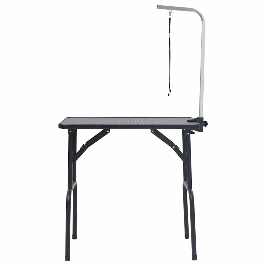 Foldable Dog Grooming Table with Adjustable Arm