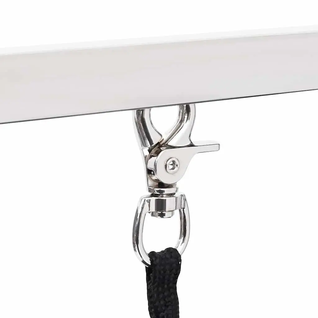 Adjustable Height Dog Grooming Table with Storage