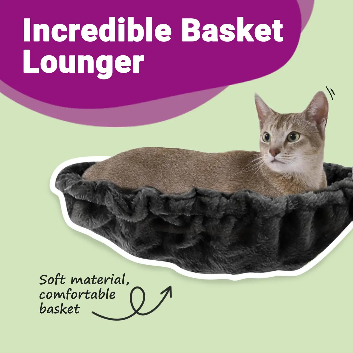 Dark Grey Cat Tree with Scratching Post and Platforms