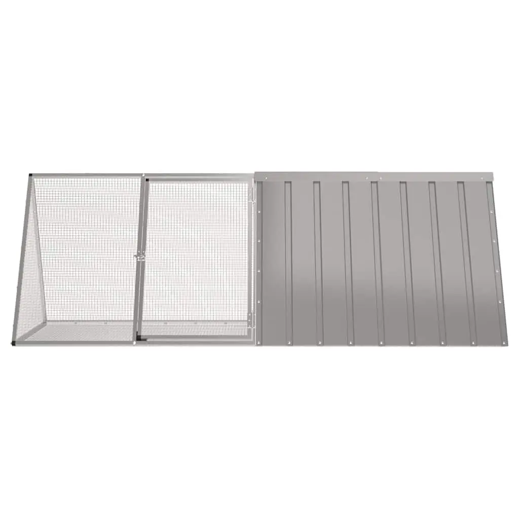 Galvanised Steel Rabbit Cage Outdoor Hutch for Small Pets