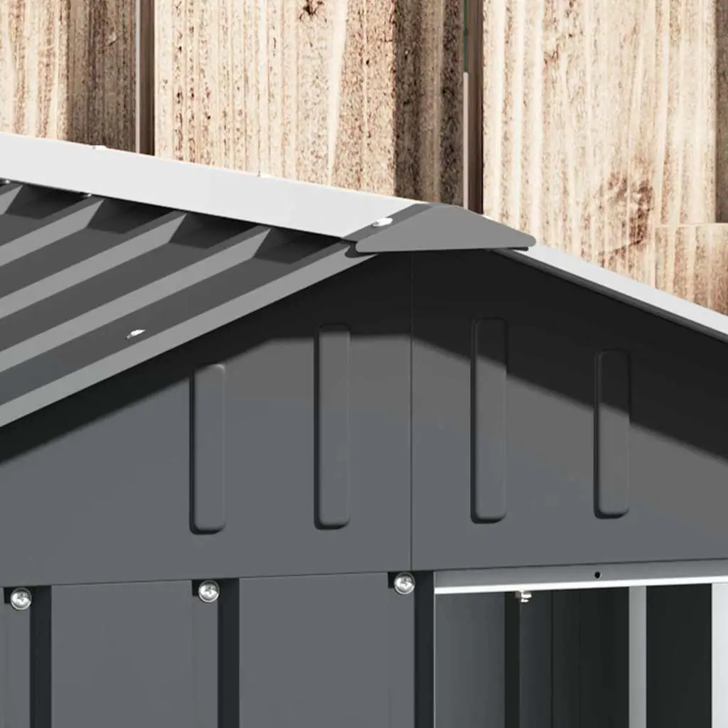 Anthracite Dog House for Outdoor Use