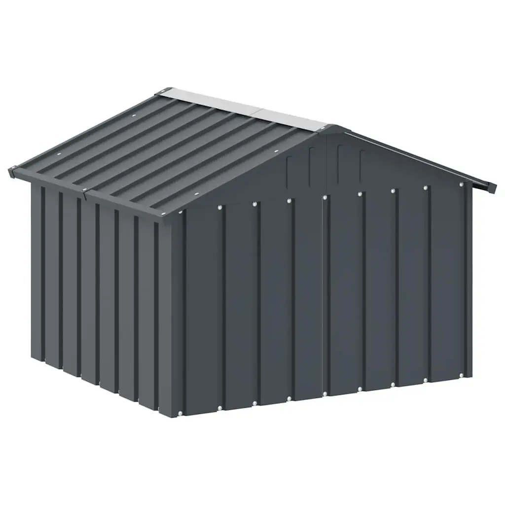 Anthracite Dog House for Outdoor Use
