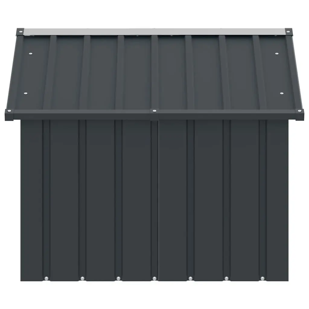 Anthracite Dog House for Outdoor Use