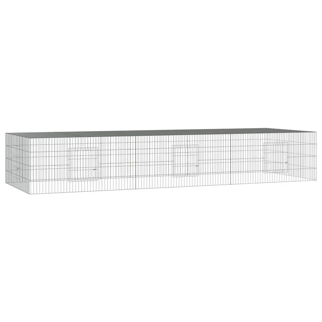 3-Panel Rabbit Cage for Small Animals