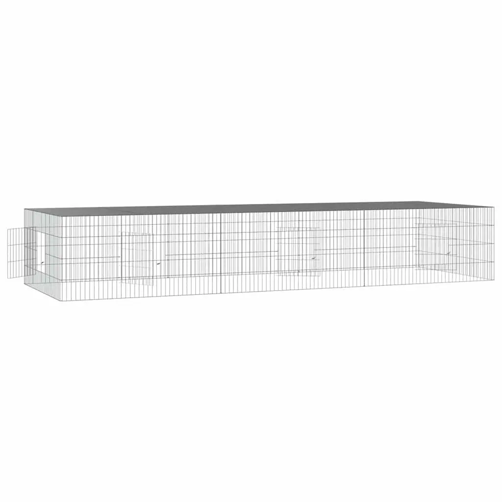 3-Panel Rabbit Cage for Small Animals