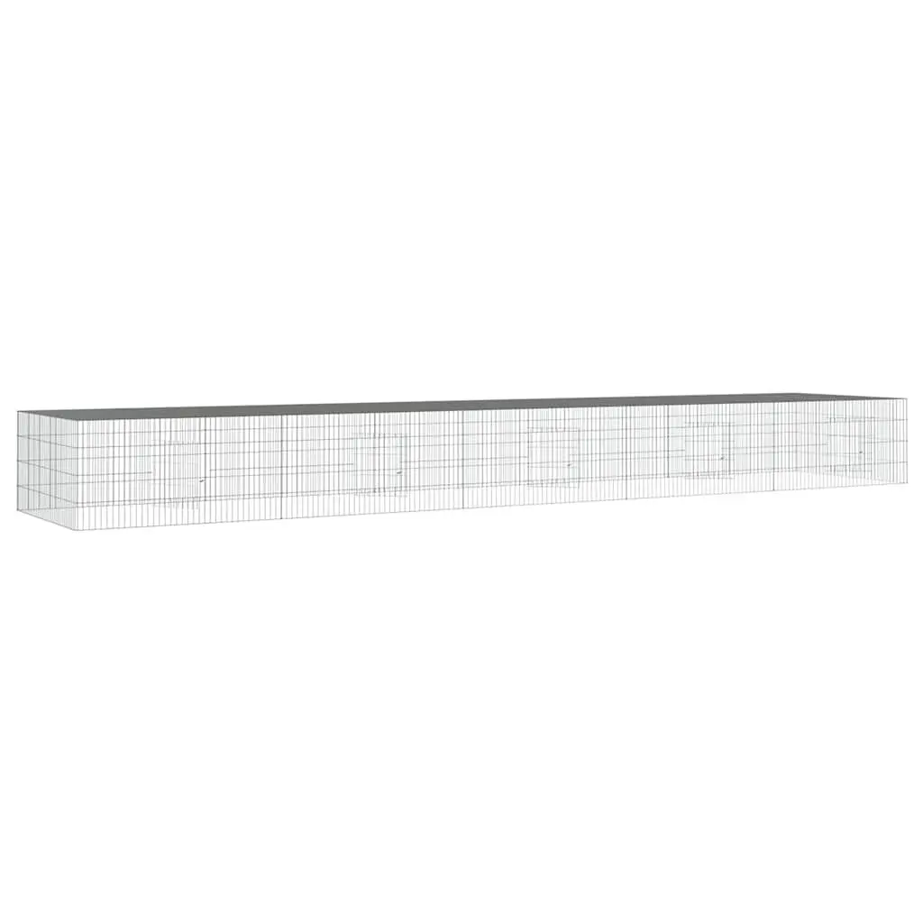 5-Panel Rabbit Cage Playpen for Small Animals