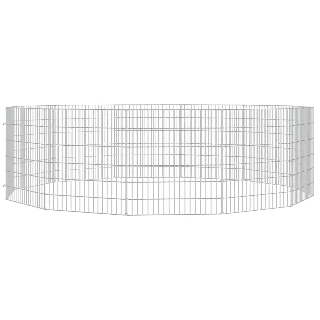 12-Panel Small Animal Pen for Pet Exercise