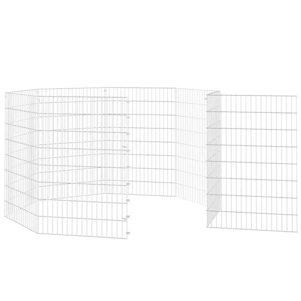 8-Panel Small Animal Enclosure for Pets