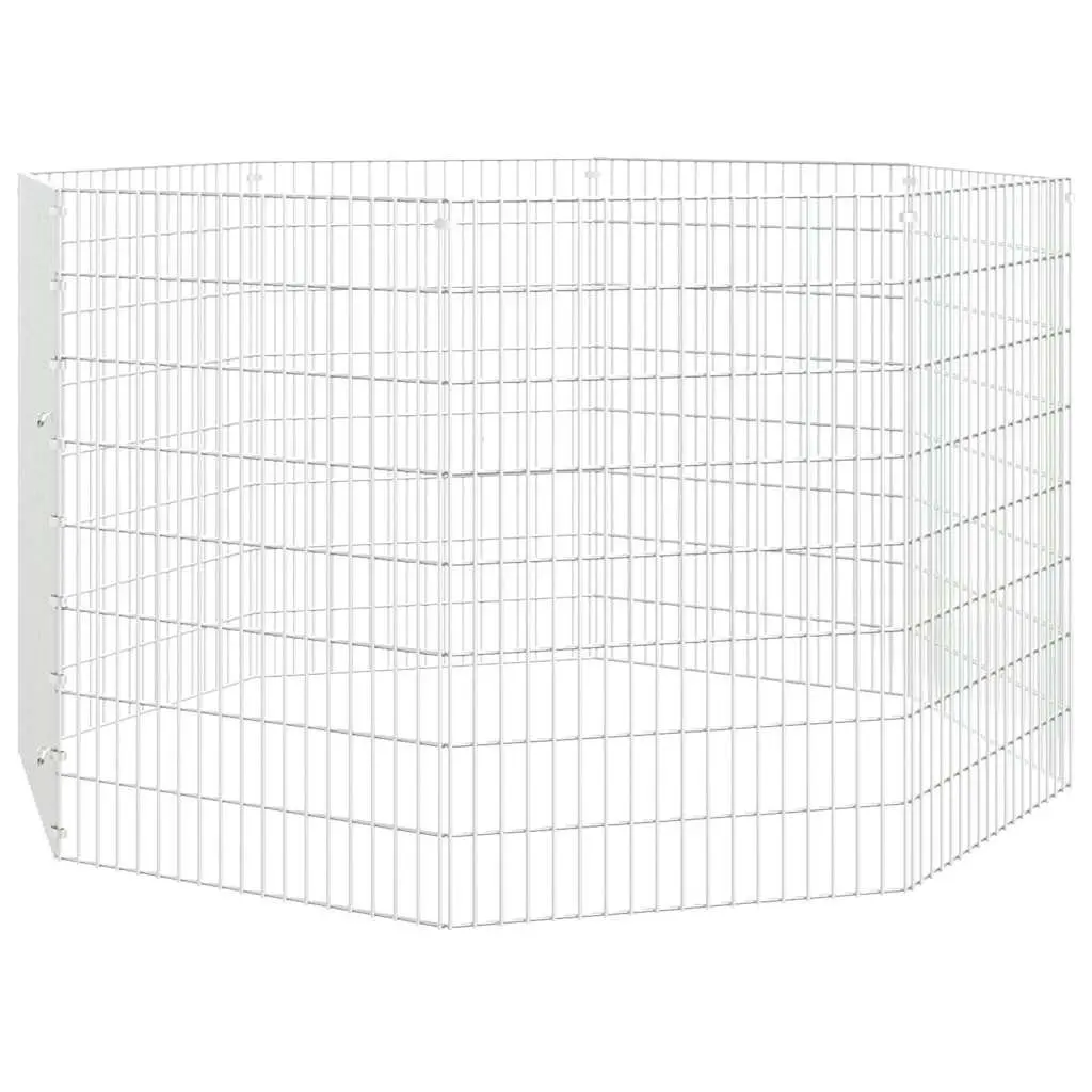 8-Panel Small Animal Enclosure for Pets