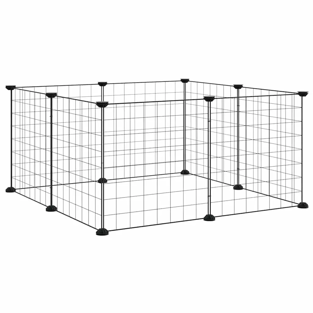 8-Panel Pet Cage for Small Animal Exercise