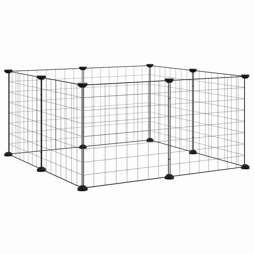 8-Panel Pet Cage for Small Animal Exercise