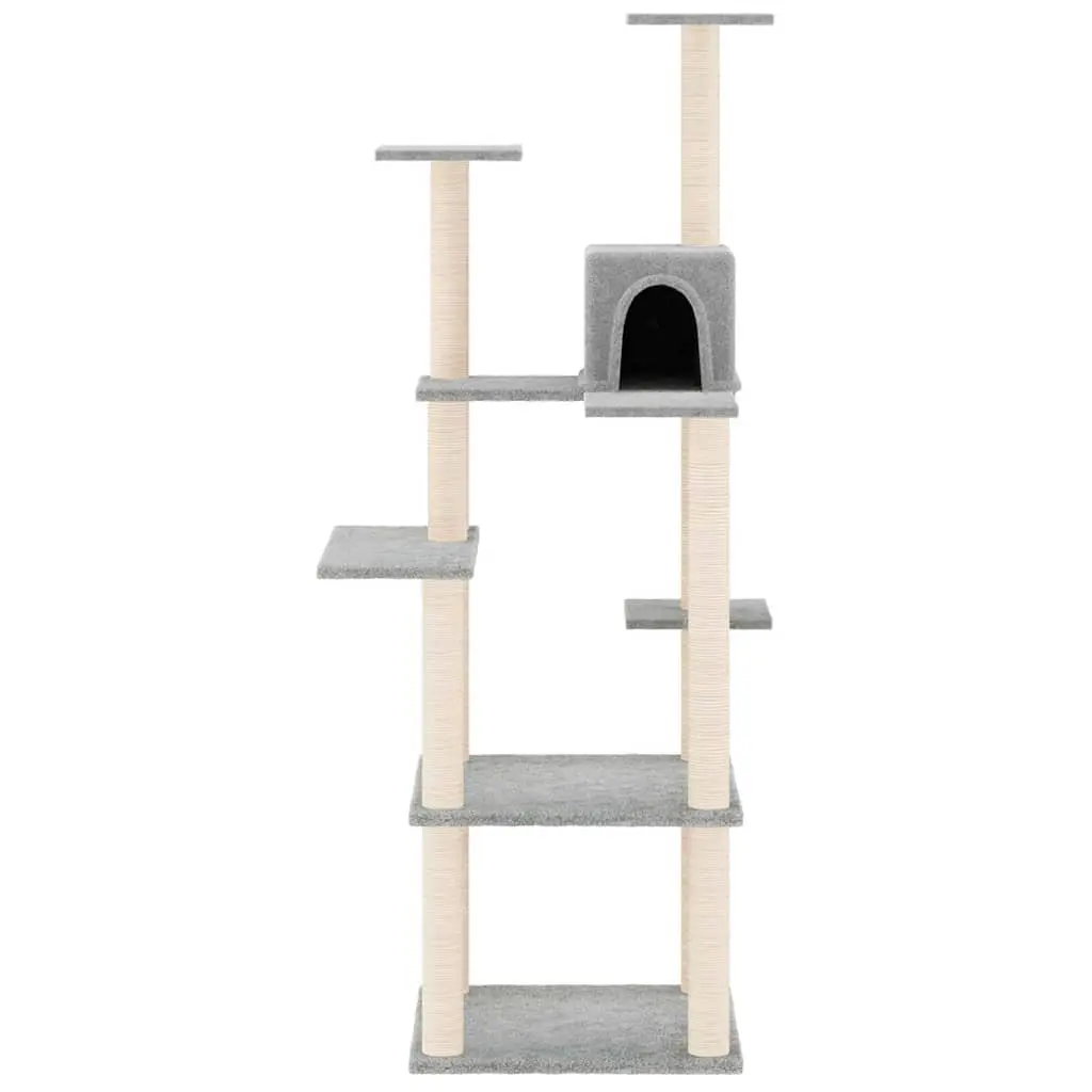 Multi-Level Cat Tree with Sisal Scratching Posts