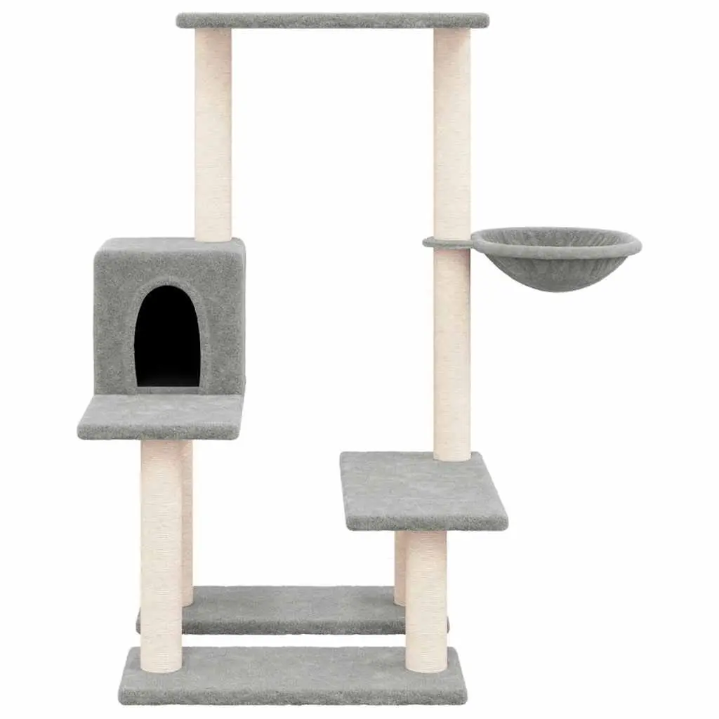 Cat Tree with Natural Sisal Posts and Platforms