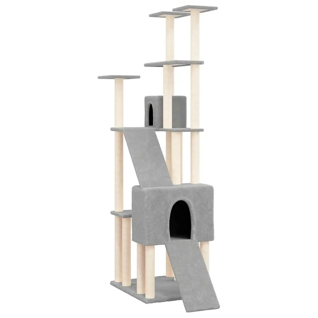 Multi-Level Cat Tree with Durable Scratching Posts