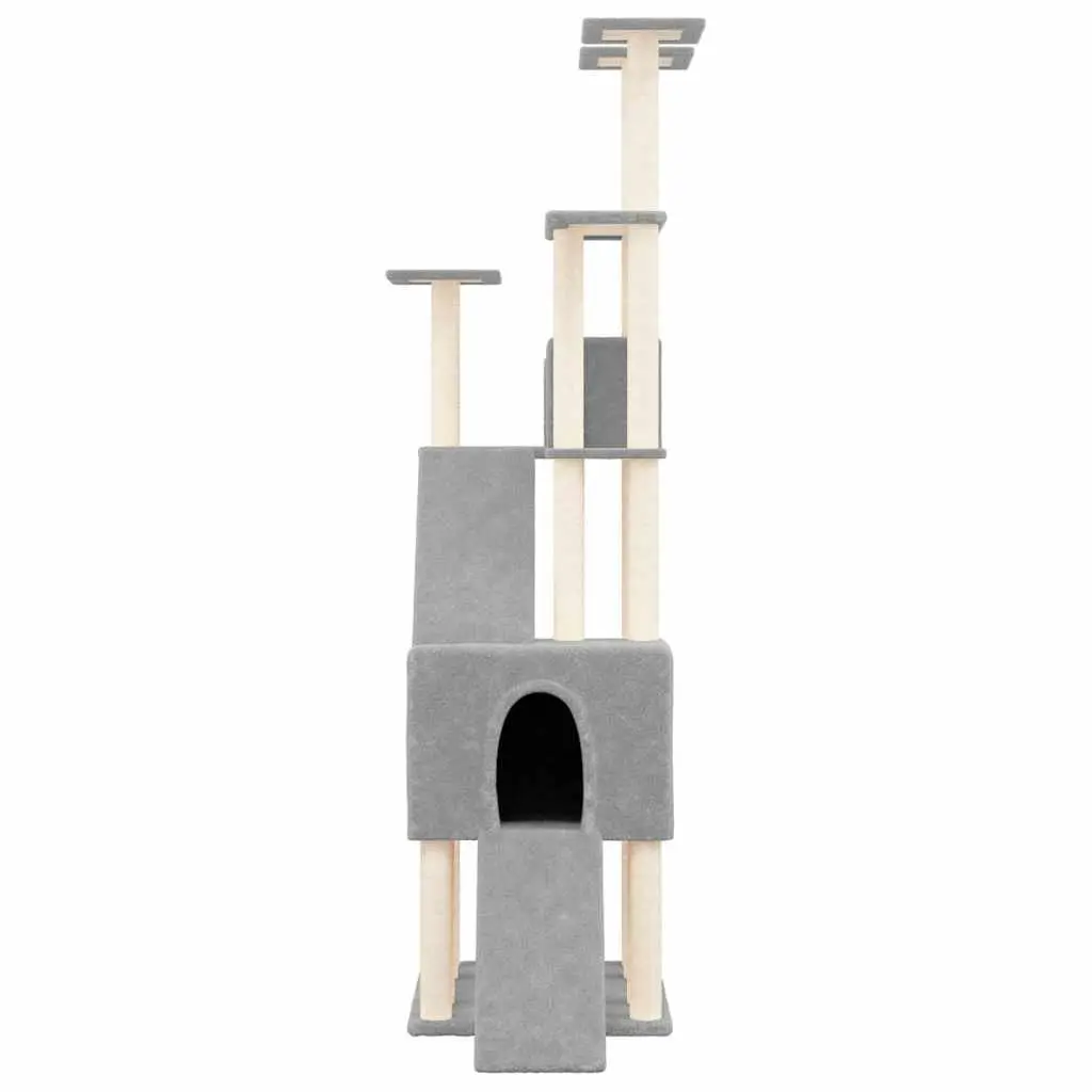 Multi-Level Cat Tree with Durable Scratching Posts
