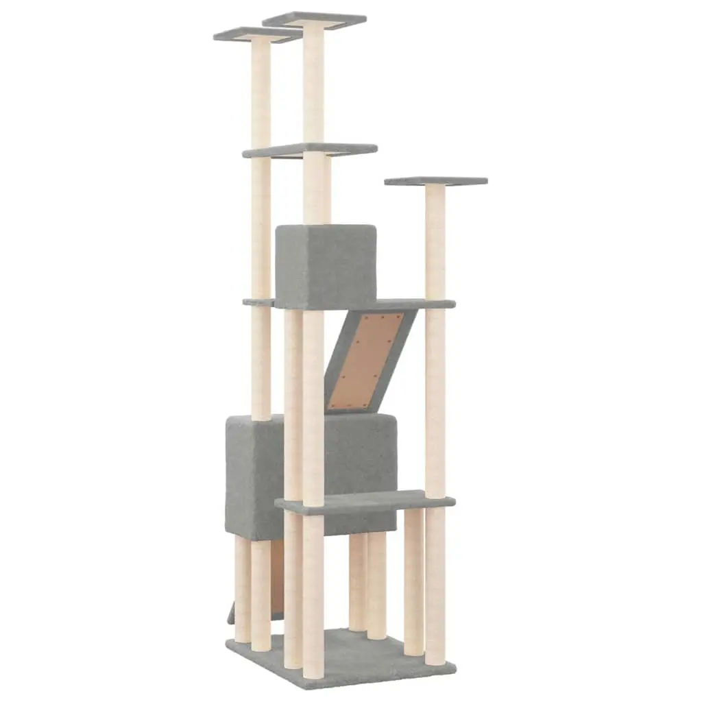 Multi-Level Cat Tree with Durable Scratching Posts