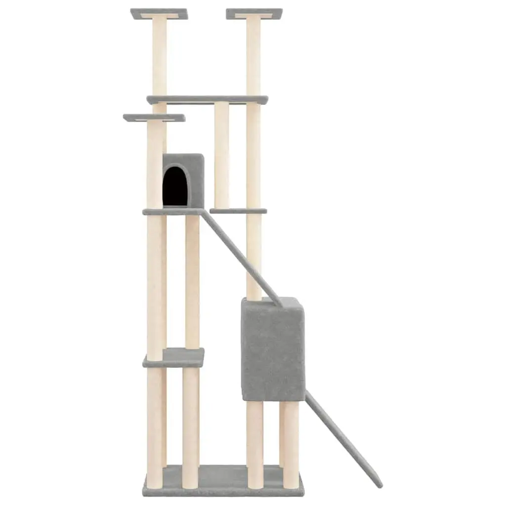 Multi-Level Cat Tree with Durable Scratching Posts