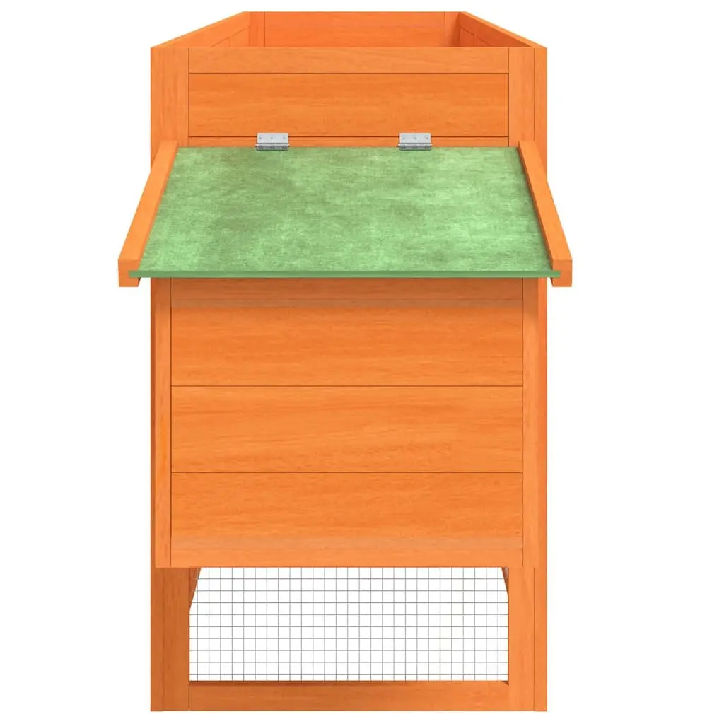 Wooden Chicken Coop with Nesting Box