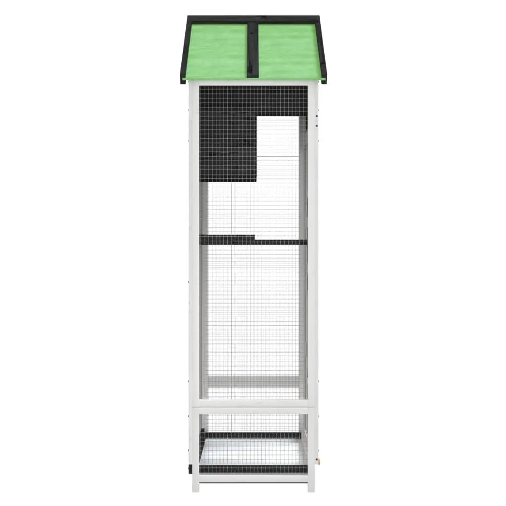 Large Grey Bird House Aviary for Outdoors