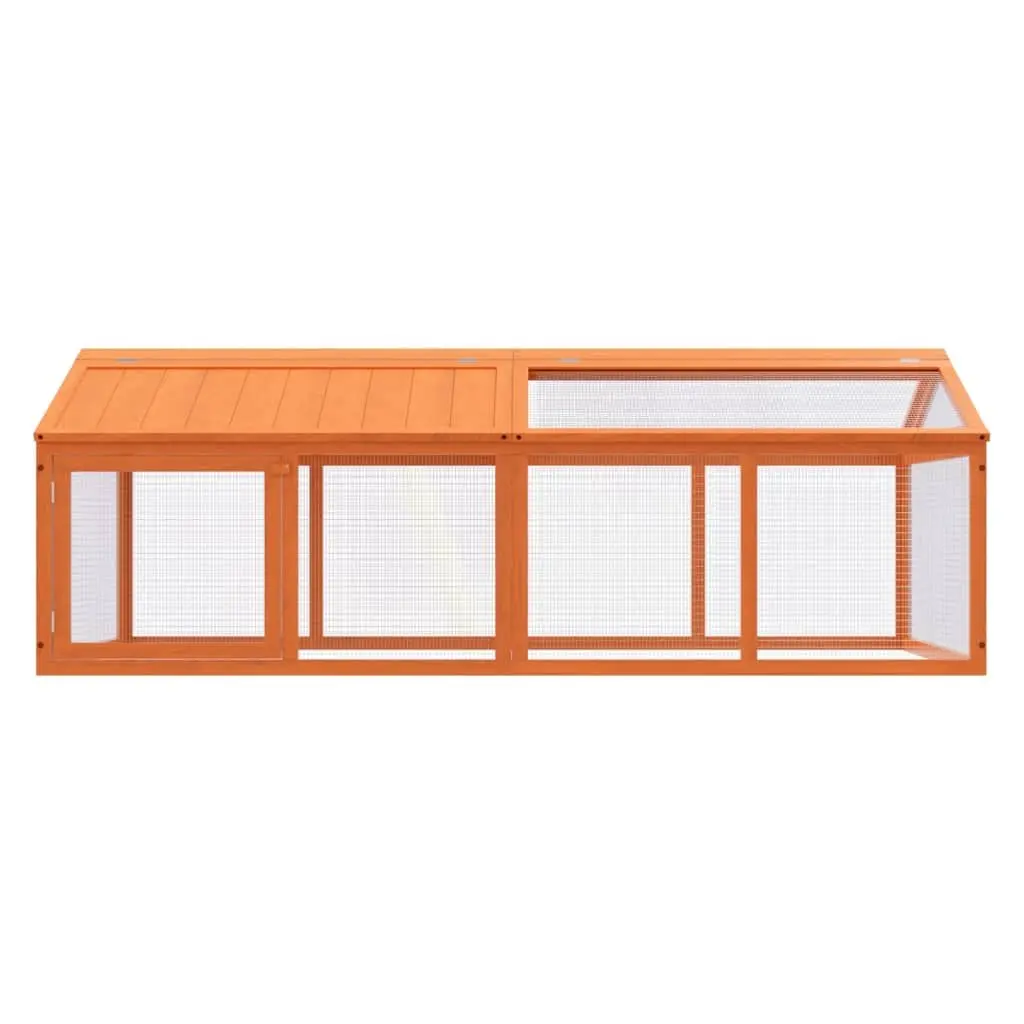 Solid Wood Outdoor Habitat for Small Animals