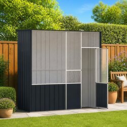 Large Galvanised Steel Bird Cage for Outdoor and Indoor Use