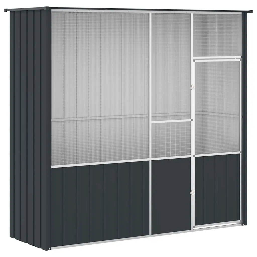 Large Galvanised Steel Bird Cage for Outdoor and Indoor Use