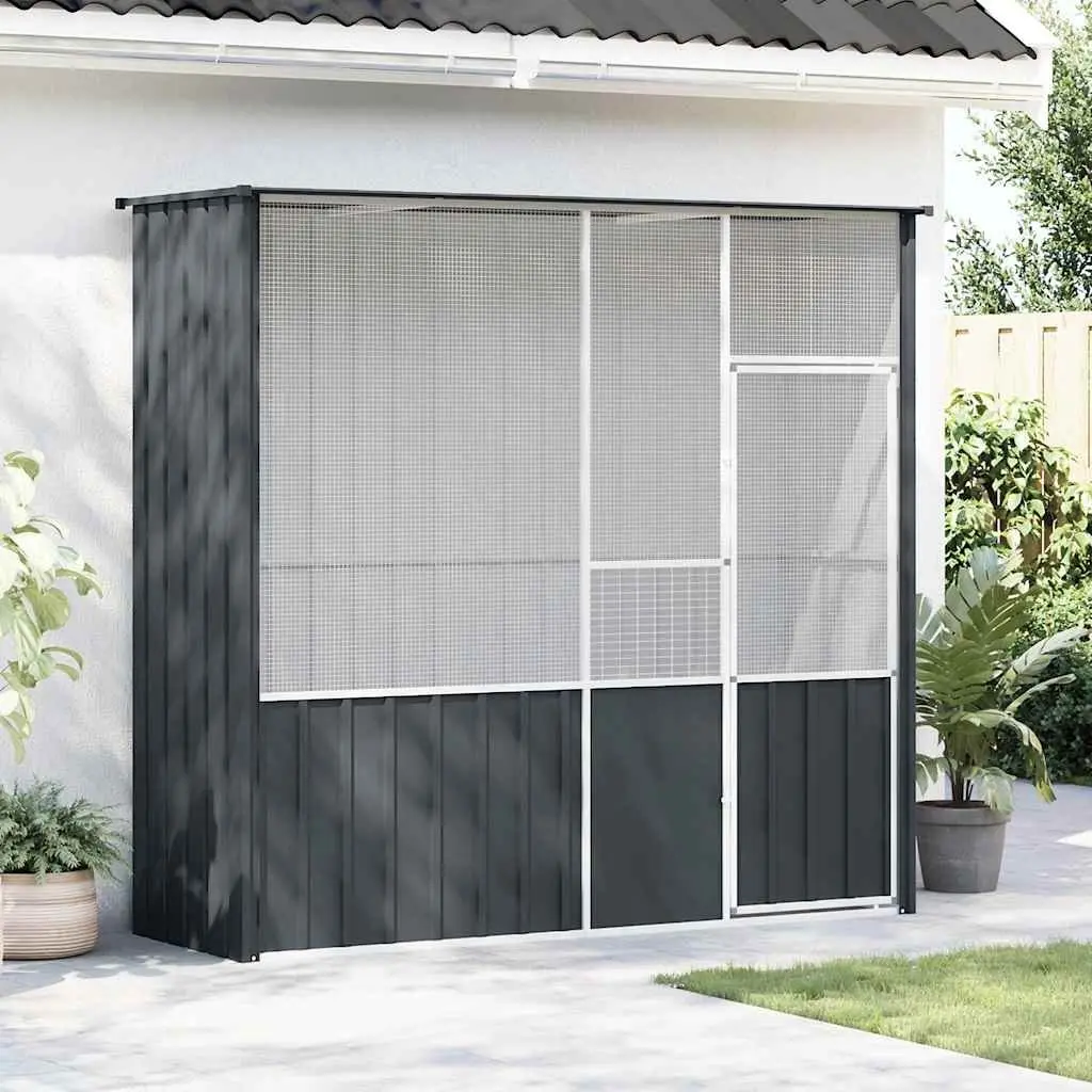 Large Galvanised Steel Bird Cage for Outdoor and Indoor Use