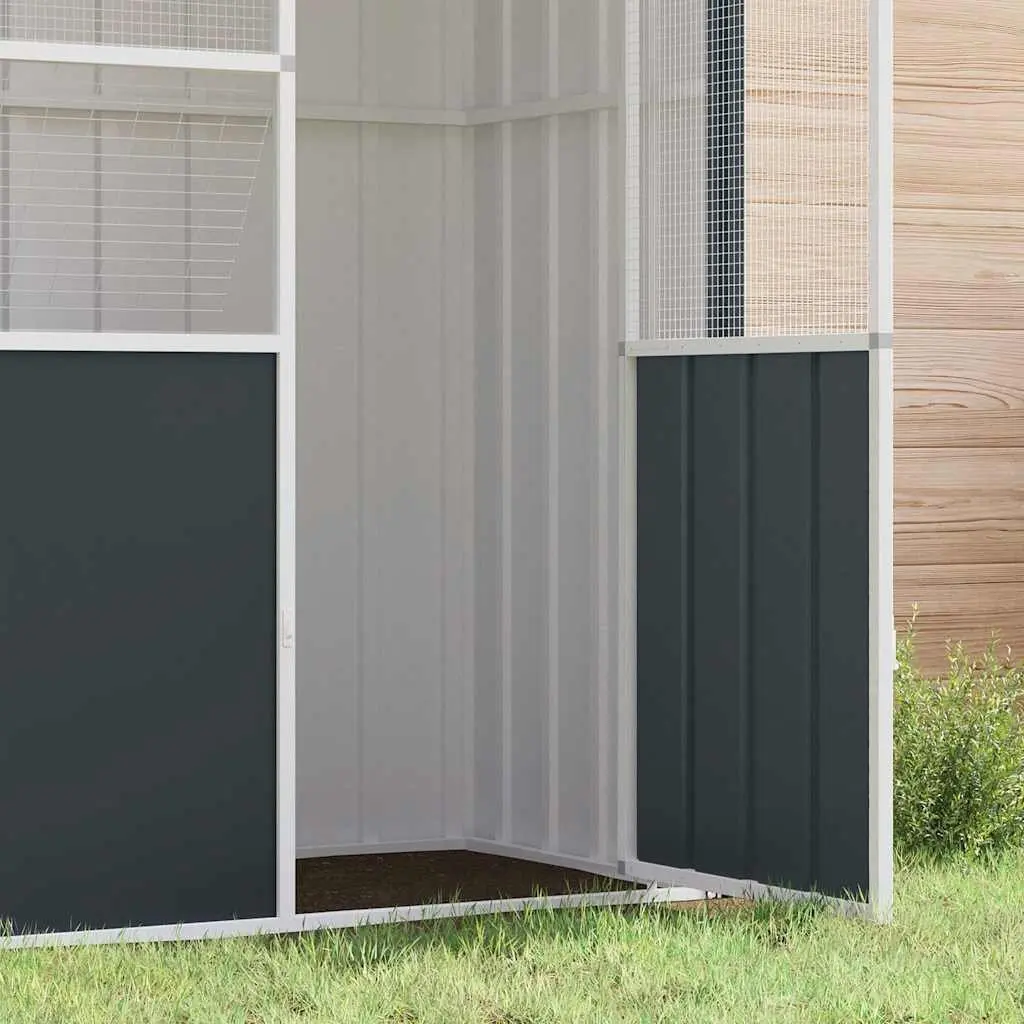 Large Galvanised Steel Bird Cage for Outdoor and Indoor Use