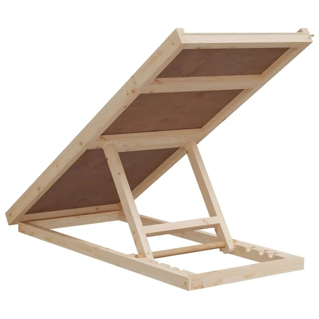 Foldable Dog Ramp with Adjustable Height 100x40cm