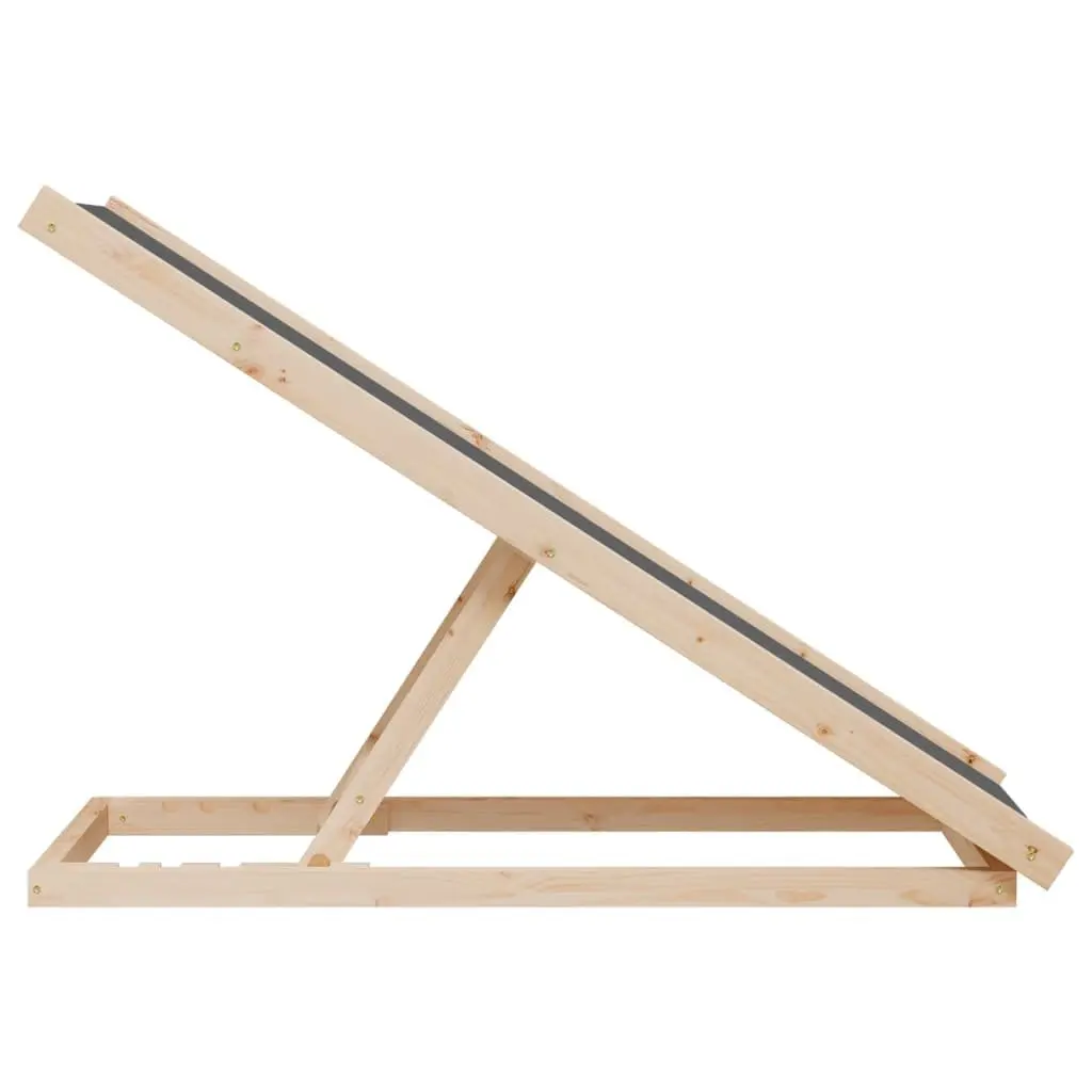 Foldable Dog Ramp with Adjustable Height 100x40cm