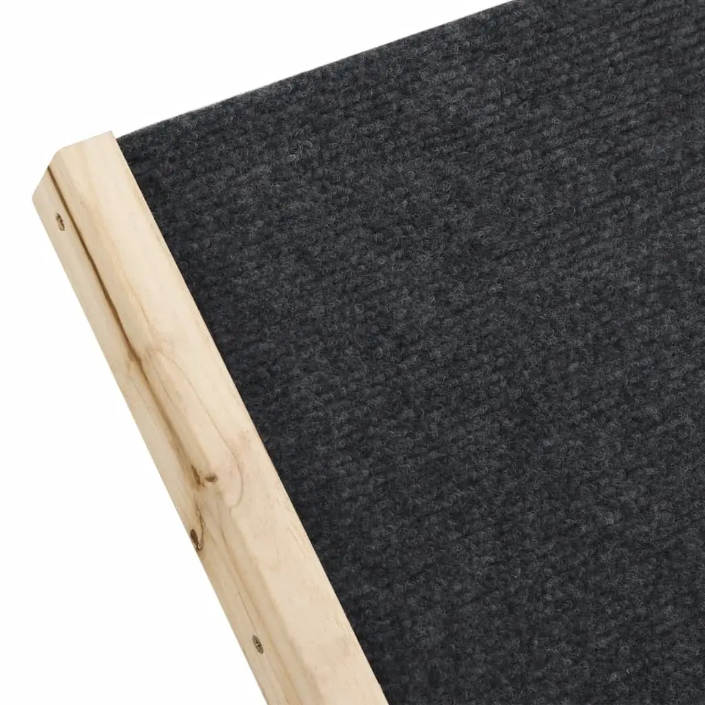 Foldable Dog Ramp with Adjustable Height 100x40cm