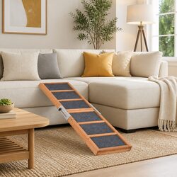 Foldable Pet Ramp for Easy Access to Beds and Couches