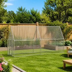 Galvanised Steel Chicken Cage Outdoor Enclosure