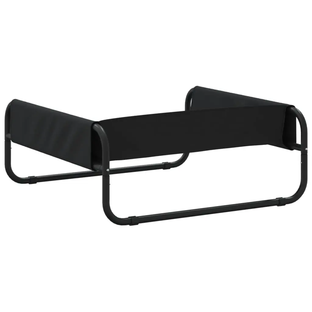 Elevated Dog Bed with Steel Frame in Anthracite