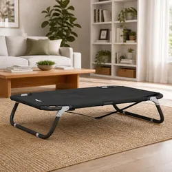 Durable Elevated Dog Bed for Indoor and Outdoor Use