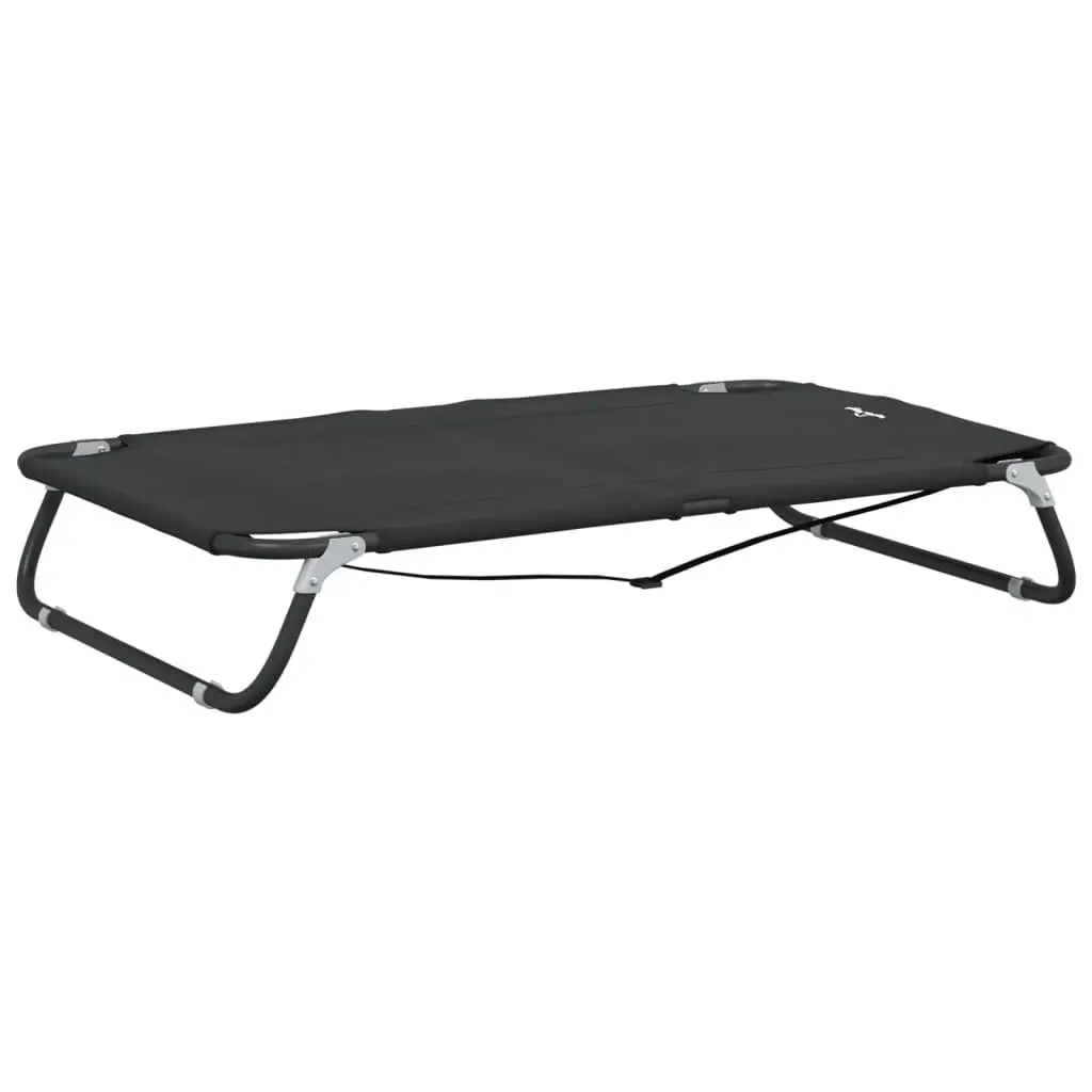 Dog Bed Oxford Fabric Foldable Elevated Cot Anthracite