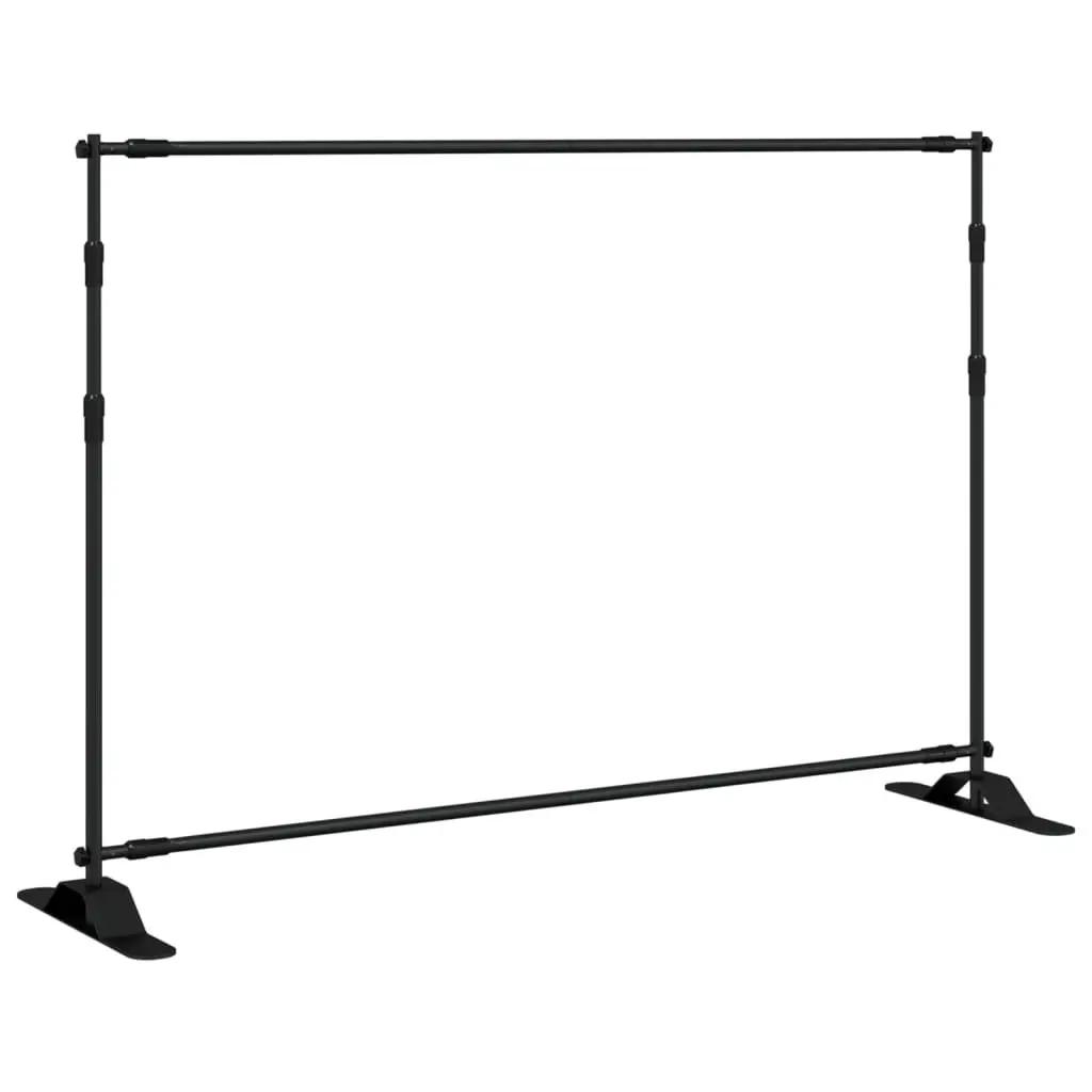 Black Adjustable Backdrop Stand for Photography 175-305cm
