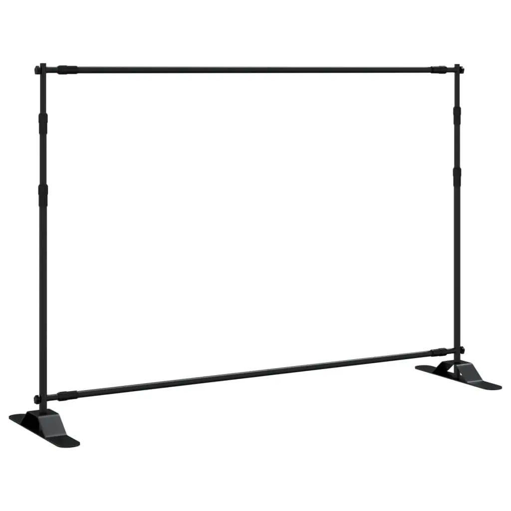 Black Adjustable Backdrop Stand for Photography 175-305cm