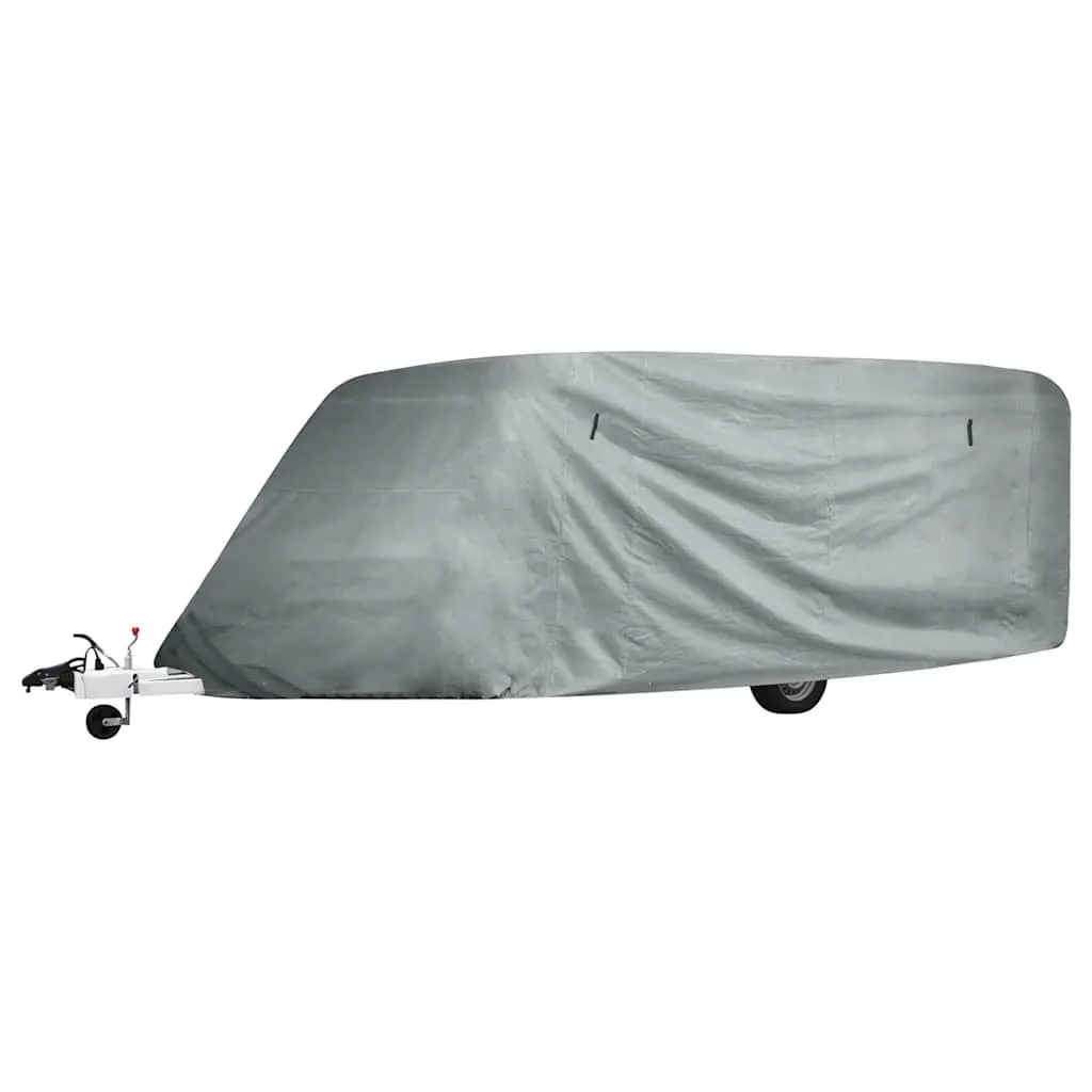 Caravan Cover M Spun-bond 3-layer Fabric Grey Waterproof Breathable UV Resistant
