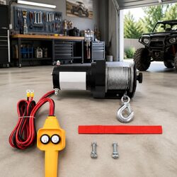 High-Performance 12V Electric Winch 907kg Capacity