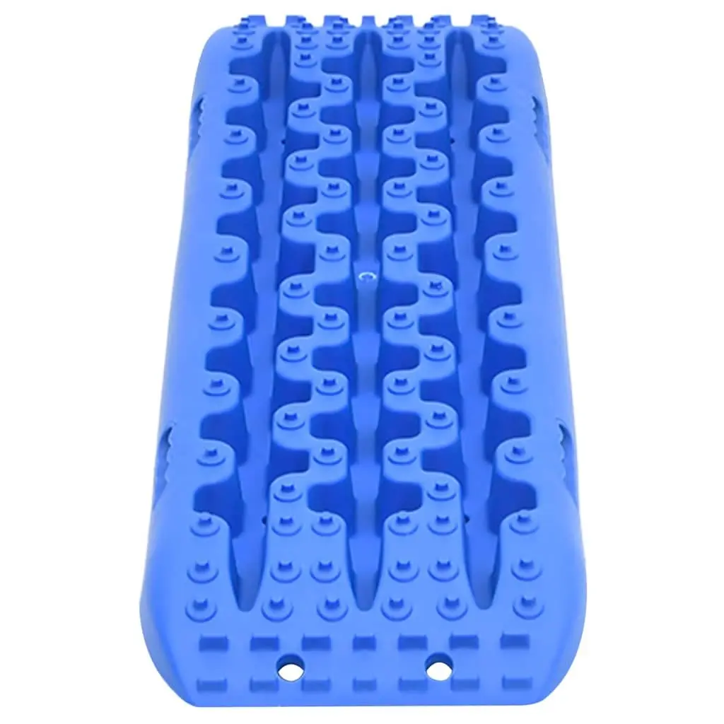 Traction Boards Reinforced Nylon 106x30.5x7 cm Blue 2 Piece Vehicle Recovery Off-Road Emergency Kit