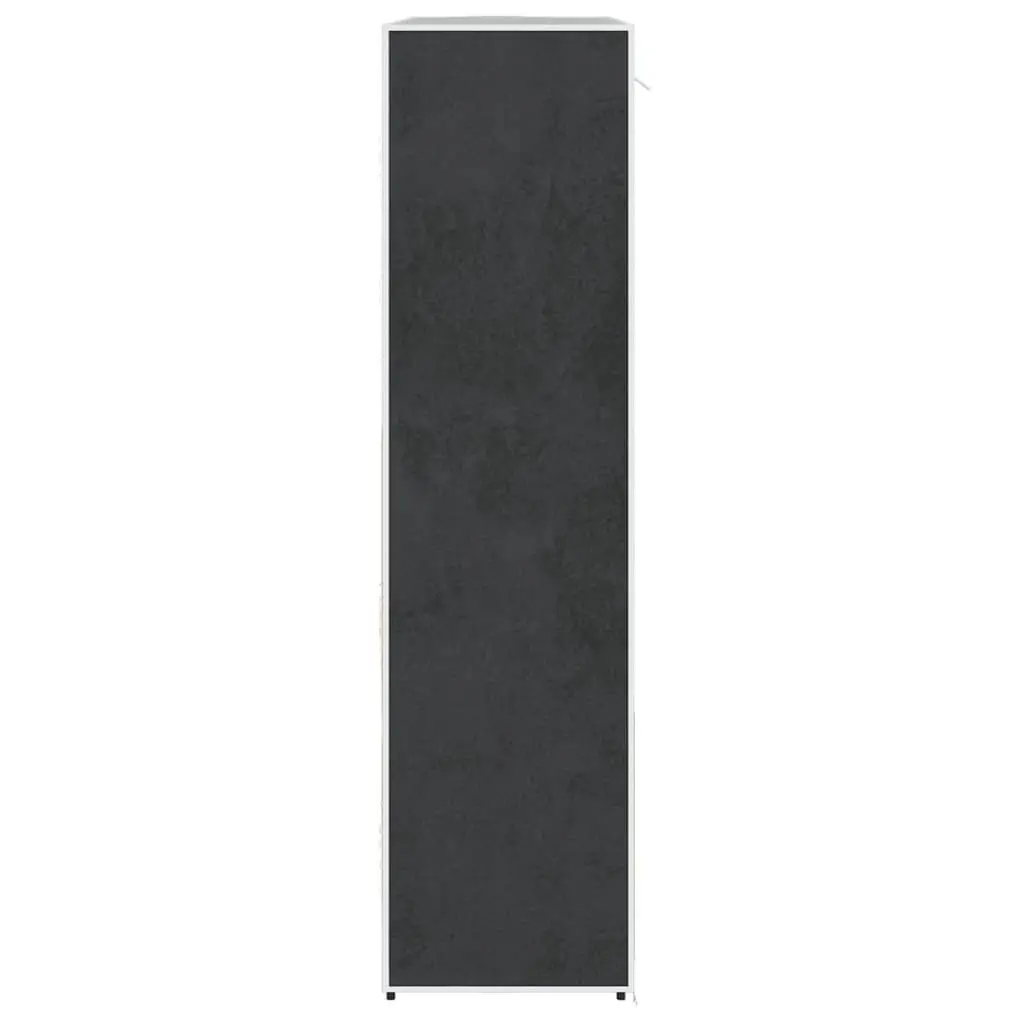 Portable Wardrobe Cabinet with Organized Compartments