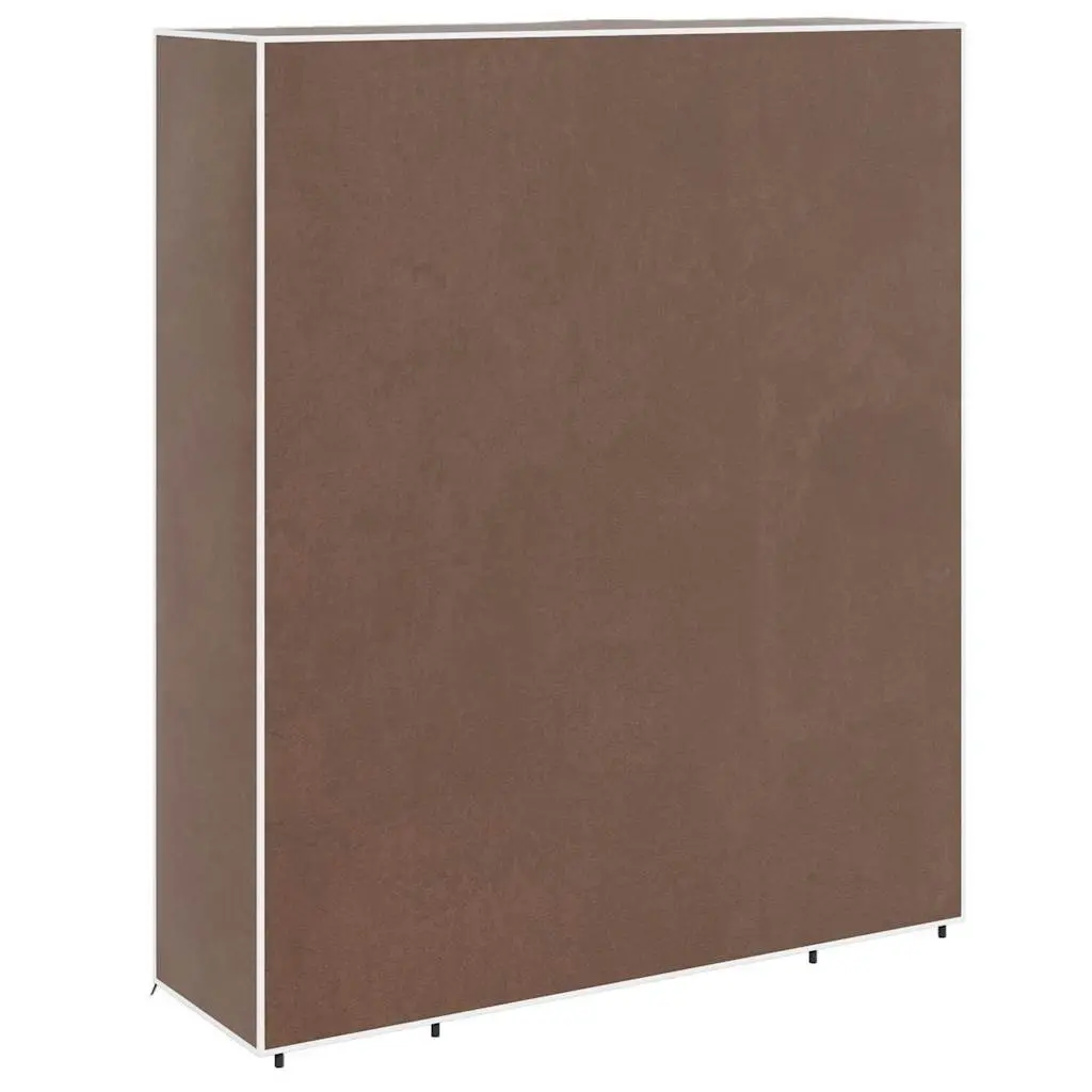 Portable Wardrobe Cabinet with Storage Compartments